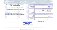 Desktop Screenshot of fleamarketguide.com